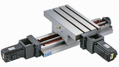 硬轨十字滚珠伺服滑座 AB